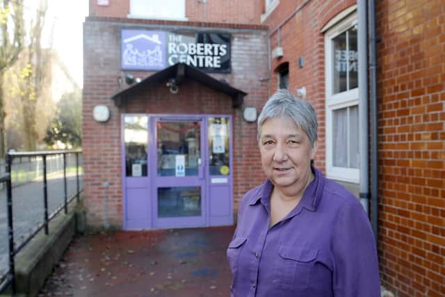 Carole Damper, chief executive officer at The Roberts Centre

Picture: Sarah Standing (161721-9894)