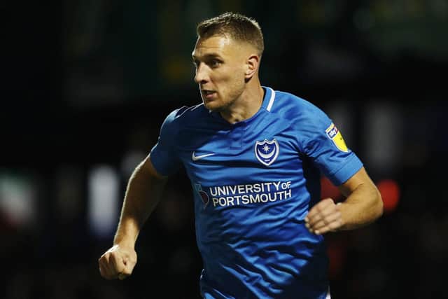 Pompey left-back Lee Brown. Picture: Joe Pepler
