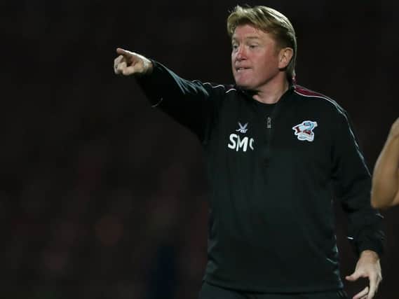 Scunthorpe boss, Stuart McCall. Picture: Richard Sellers (EMPICS Sport)