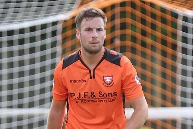 Olly Searle was on target for AFC Portchester. Picture: Neil Marshall