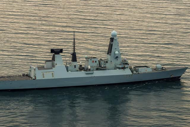 HMS Duncan pictured as she took part in her last deployment in the Black Sea.
NATO photo by GBRN LPhot Paul Hall