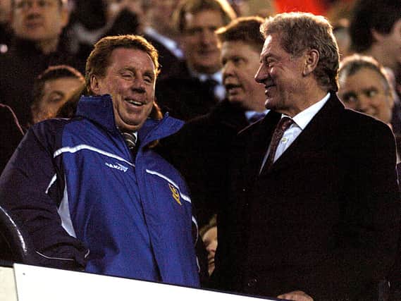 (R-L) Portsmouth Chairman Milan Mandaric and manager Harry Redknapp