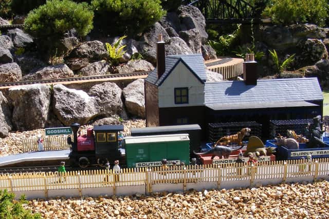 Godshill model village.