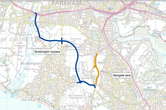 The Stubbington Bypass and Newgate Lane plans