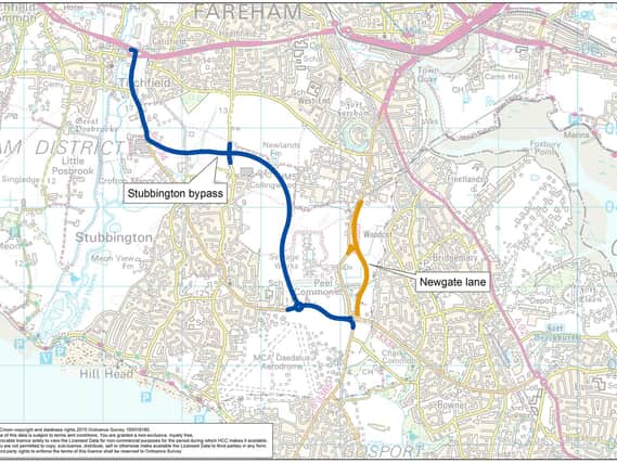 The Stubbington Bypass and Newgate Lane plans