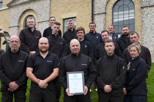 Golf at Goodwood's greenkeeping team