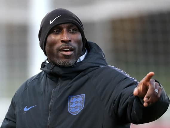 Sol Campbell named Macclesfield Town manager. Picture: Nick Potts/ PA Wire