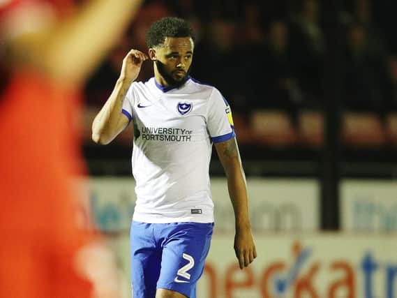 Anton Walkes has been dropped from Pompey's squad tonight