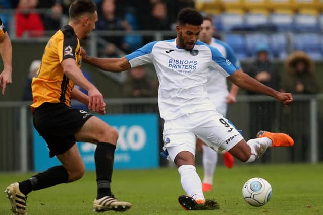 Jonah Ayunga scored for the Hawks. Picture: Chris Moorhouse