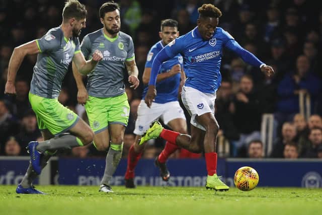 Jamal Lowe. Picture: Joe Pepler