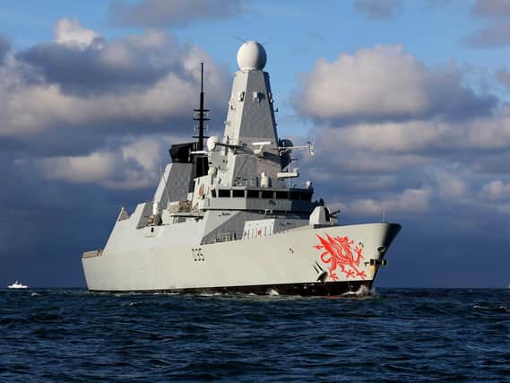 HMS Dragon has arrived in India for the latest part of her global deployment 

Images By L(PHOT) Dave Jenkins, Royal Navy
