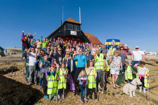 The News and The Final Straw Solent have organised the Great Solent Beach Clean, in association with the Marine Conservation Society. Picture: Duncan Shepherd
