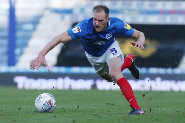 Pompey defender Matt Clarke