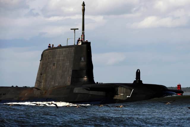 HMS Astute stock image.