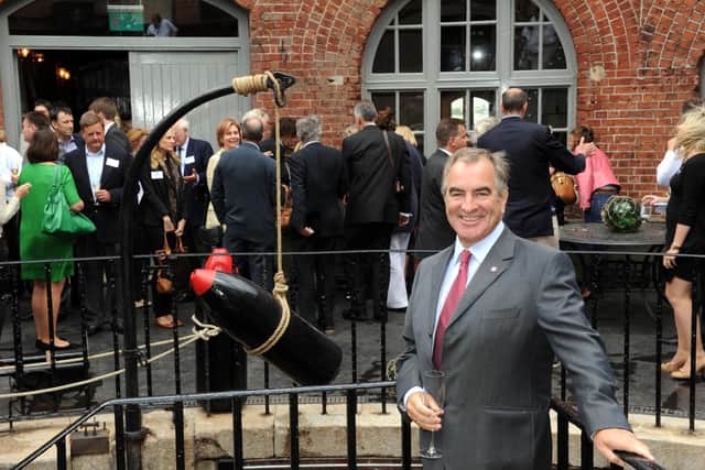 Mike Clare, the multimillionaire owner of Solent Forts