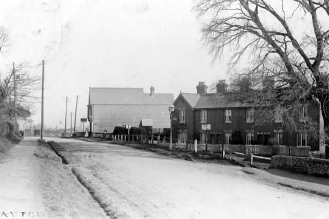 Can any senior Drayton residents help me with the location of this photograph along the A27, Drayton?