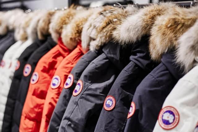 Canada Goose coats.