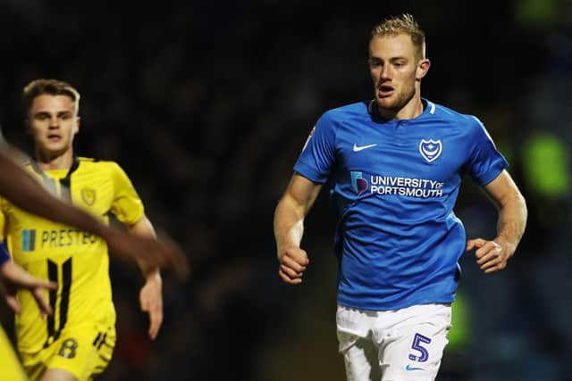 League One - Portsmouth vs Burton Albion - 23/10/18Portsmouths Matt Clarke