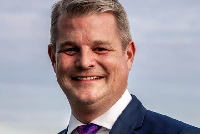 Stuart Andrew, defence procurement minister. Photo: Crown Copyright/Royal Navy