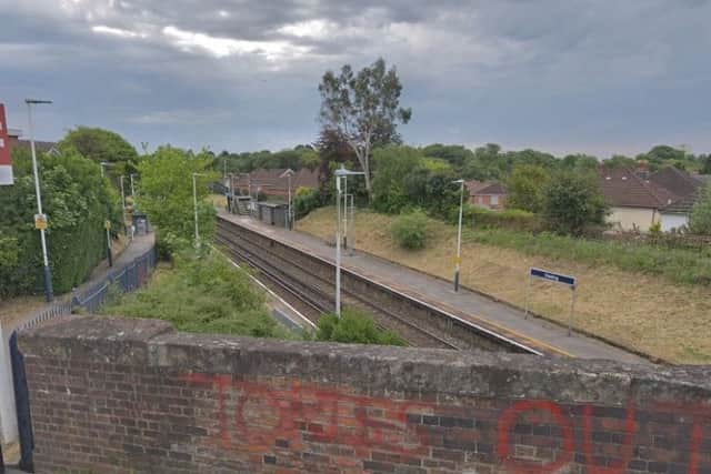 Sholing - 104,066 entries and exits in 2017/18 - 285 a day.