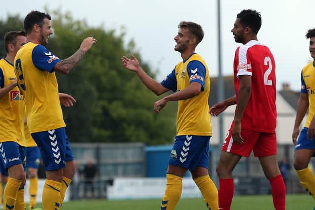 Gosport Borough are hoping build on their win over Weymouth. Picture: Chris Moorhouse