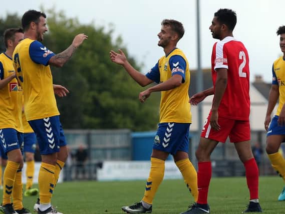 Gosport Borough are hoping build on their win over Weymouth. Picture: Chris Moorhouse