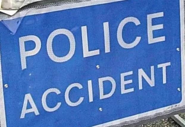 A road traffic incident is causing long delays