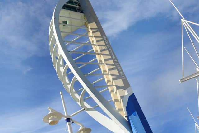 Why not take the opportunity to go to the top of the Spinnaker Tower during your Christmas break? Whether its your first trip or a repeat visit, it would be the perfect time to go. Picture: Sarah Standing