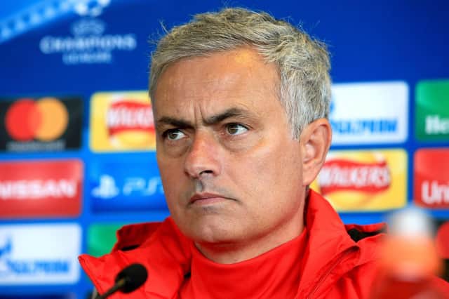 Sacked Manchester United manager Jose Mourinho
