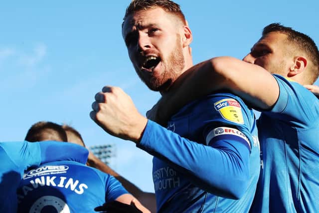 Tom Naylor has proven an excellent addition after Pompey did their recruitment early this summer. Picture: Joe Pepler