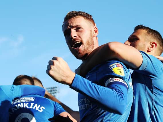 Tom Naylor has proven an excellent addition after Pompey did their recruitment early this summer. Picture: Joe Pepler