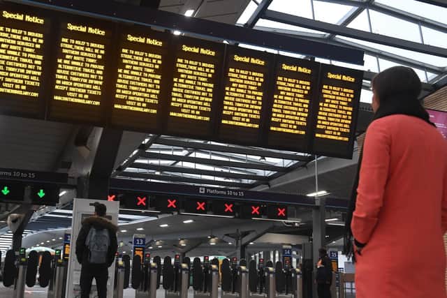 Travellers face disruption over Christmas period