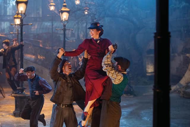 Mary Poppins Returns, starring Emily Blunt, will be in cinemas on December 21.