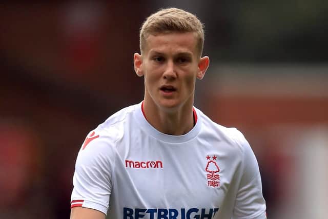 Nottingham Forest midfielder Ryan Yates