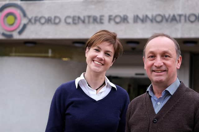 Katharine Wright, Finance Director for SQW Group and David Crichton-Miller, CEO of SQW Group pictured at the Oxford Innovation Centre
Picture: Ric Mellis