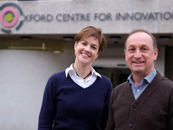 Katharine Wright, Finance Director for SQW Group and David Crichton-Miller, CEO of SQW Group pictured at the Oxford Innovation Centre
Picture: Ric Mellis