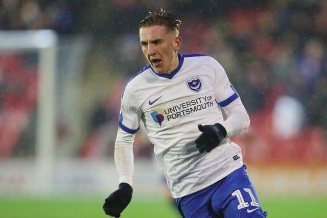 Ronan Curtis played further forward at Barnsley. Picture: Joe Pepler