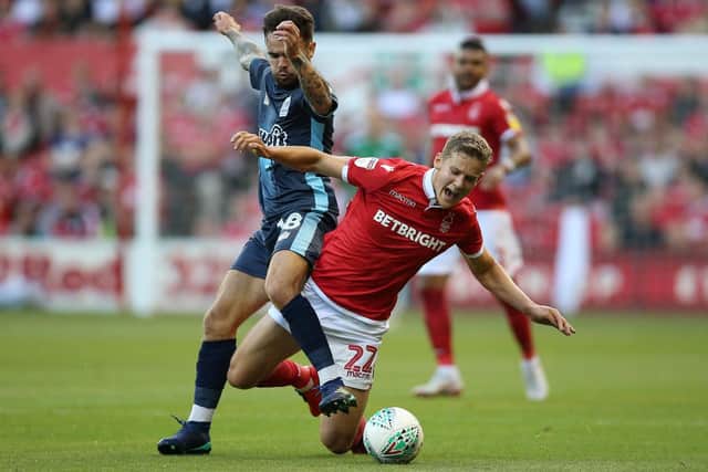 Nottingham Forest midfielder Ryan Yates