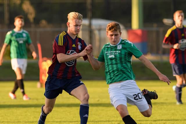 Max Davies has joined up with AFC Portchester from United Services. Picture: Keith Woodland