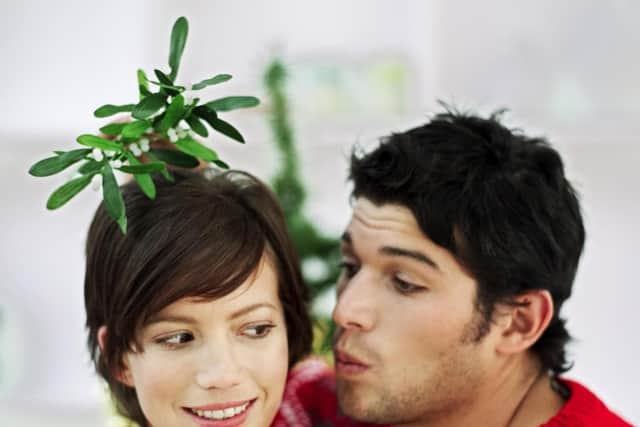 Blaise Tapp would like to see more kissing under mistletoe - and people sending Christmas cards