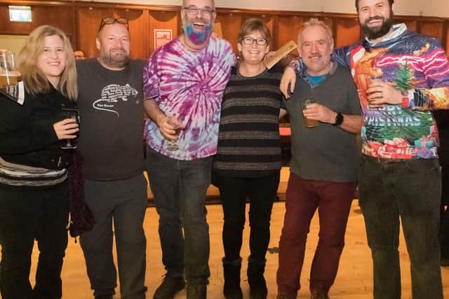Another group of festive drinkers. Picture: Keith Woodland