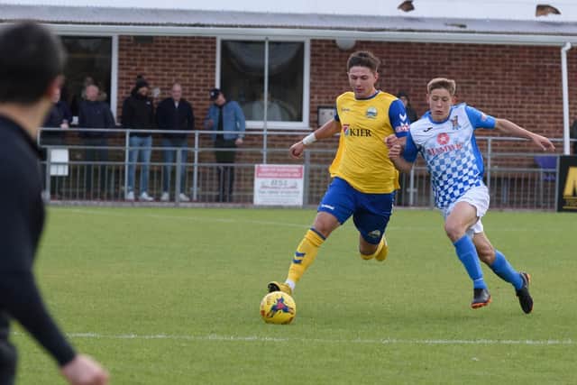 Gosport Borough were beaten. Picture: Duncan Shepherd