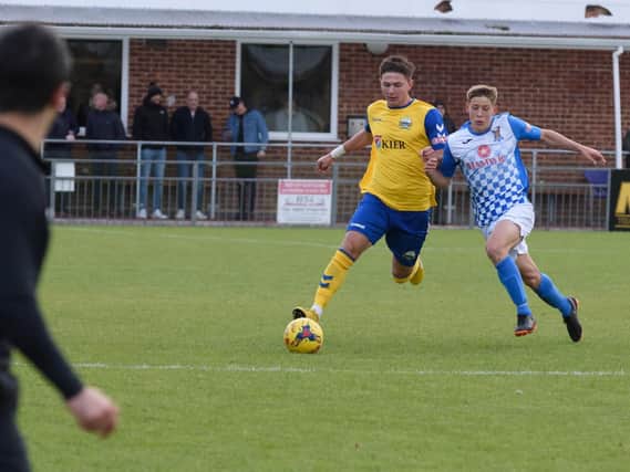 Gosport Borough were beaten. Picture: Duncan Shepherd