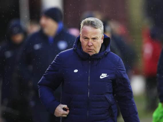 Kenny Jackett could lean towards adding a powerful striker this month. Picture: Joe Pepler