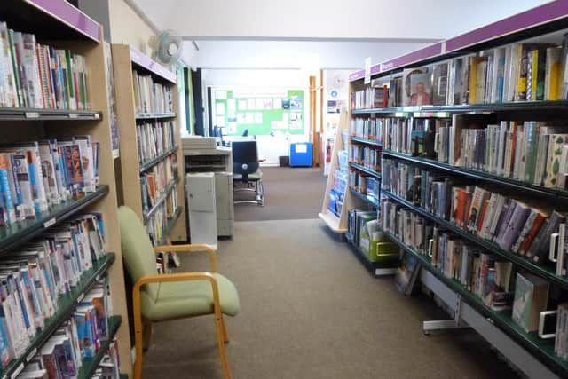 The current interior of Lockswood Library. Picture: Hampshire County Council