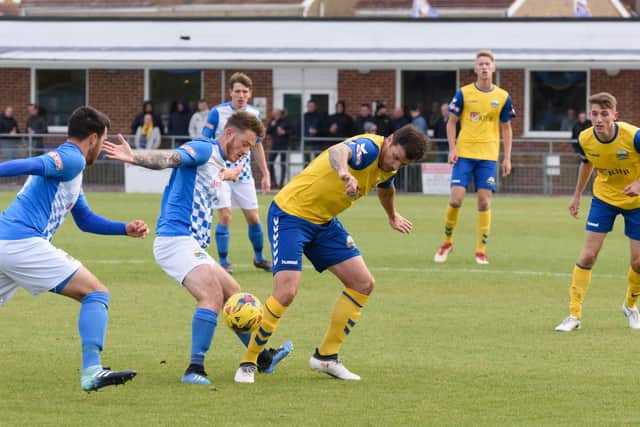 Gosport Borough are looking to build on their Boxing Day win. Picture: Duncan Shepherd