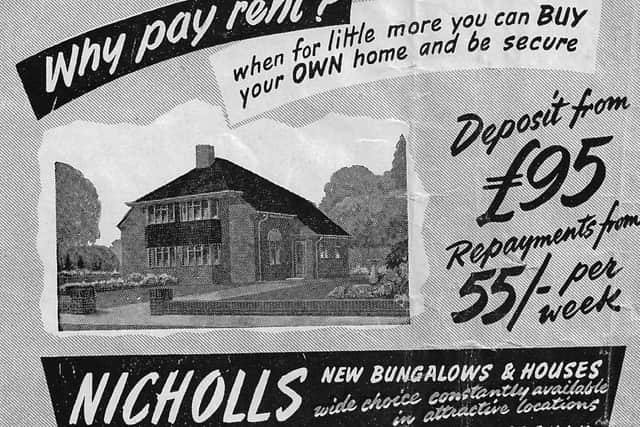 A Court Lane, Cosham, semi for less than 3 a week in 1959.