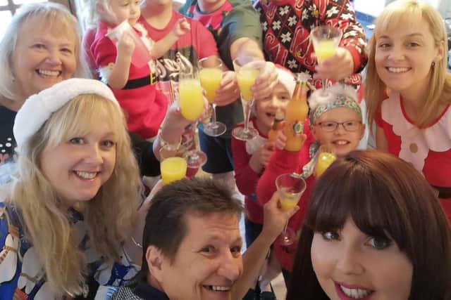 News columnist Cheryl Gibbs' family at Christmas 2018