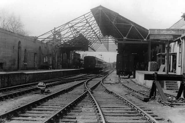 Gosport railway station. Picture: Barry Cox Collection.