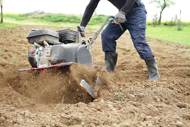 Rotavate your allotment at your peril